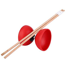 Load image into Gallery viewer, Bnineteenteam Diabolo Chinese Yoyo Diabolo Toys with Coloured Diablolo Sticks for Super Long Spin Times and pro Level diabolo.(Red) Children&#39;s Outdoor Toys
