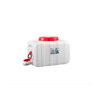 MAGFYLY Plastic Water Tank Camper 25L/45L/80L/110L/160L/200L Thickening Food-Grade White Plastic Rectangular Storage Tank Household Water Bucket with A Lid Large Water Tank (Size : A)