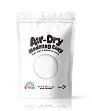 Load image into Gallery viewer, Sago Brothers White Air Dry Clay, 7oz Modeling Clay for Kids, Super Soft and Ultra Light Molding Clay for Children, Refill White Clay for Kids Age 3-12, Kids Gifts for Girls Boys, Kids Toys Crafts Kit
