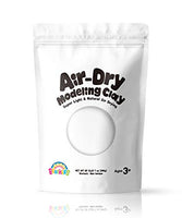 Sago Brothers White Air Dry Clay, 7oz Modeling Clay for Kids, Super Soft and Ultra Light Molding Clay for Children, Refill White Clay for Kids Age 3-12, Kids Gifts for Girls Boys, Kids Toys Crafts Kit