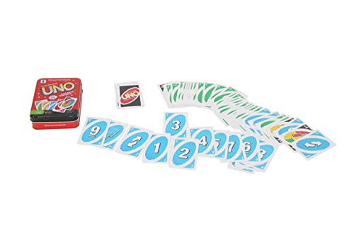 FixtureDisplays Family Card Game, with 112 Cards in a Sturdy Storage Tin, Travel-Friendly, Makes a Great Gift for 7 Year Olds and Up 15217-NF