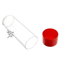 Load image into Gallery viewer, Airtite Red Lid Coin Holder Storage Tube Holds All Air-Tite&quot;T&quot; Coin Capsules, 5 Pack
