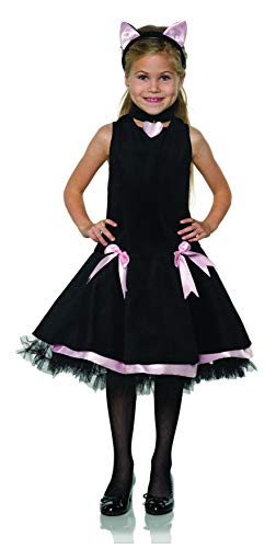 UNDERWRAPS Big Girl's Little Girl's Kitten Purrfect Dress Costume Childrens Costume, Pink, Medium