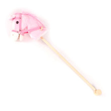Load image into Gallery viewer, WeRChristmas 3.1ft (95cm) Pink Stick Hobby Horse with Neigh &amp; Clip Clop Sounds-18 Months
