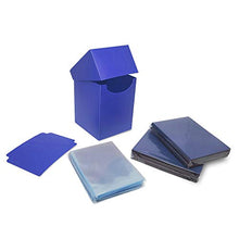 Load image into Gallery viewer, BCW Combo Pack - Inner Sleeves and Elite2 Deck Guards - Blue
