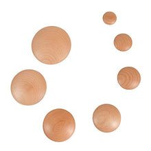 Load image into Gallery viewer, TickiT 73424 Wooden Natural Buttons Pack of 7 - Opened Ended Play
