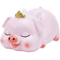 TOYSBBS Cute Piggy Bank for Girls, Pink Banks with Crown, Perfect Coin Bank Money Bank for Kids Girls Boys, for Children Birthday Gift Or As Home Decoration