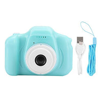 Richer-R Kids Camera Children Digital Cameras, Portable Mini Children Kid Digital Video Camera Toy with 2.0in TFT Color Screen, for Boys Birthday Toy Gifts 4-12 Year Old Kid Action Camera(Green)