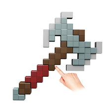 Load image into Gallery viewer, Minecraft Dungeons Deluxe Foam Roleplay Double Axe, Lifesize Battle Toy with Sound Effects for Active Play, Gift for Kids Age 6 and Older
