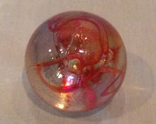 Load image into Gallery viewer, Moon Marble Co. 48mm / 2&quot; Red Spagetti ToeBreaker
