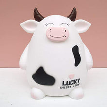 Load image into Gallery viewer, PRETYZOOM 2 Pcs Cow Piggy Bank Toys 2021 Chinese Zodiac Ox Year Toys Golden Ox Statue Cow Coin Bank Decorative Keepsake Saving Money Bank Gifts for Kids Toddler Girls Boys

