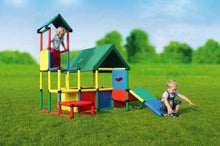 Load image into Gallery viewer, Quadro Ultimate - Rugged Indoor/Outdoor Climber, Tot/Toddler Jungle Gym, Expandable Modular Component Educational Playset, Giant Construction Kit, Play Structure, for Ages 1-6 Years.
