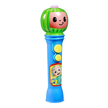 Load image into Gallery viewer, Cocomelon Toy Microphone for Kids, Musical Toy for Toddlers with Built-in Cocomelon Music, Kids Microphone Designed for Fans of Cocomelon Toys and Gifts
