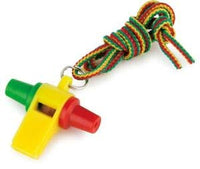 acme (2 Pack) Model 444 Plastic Samba Carnival Whistle