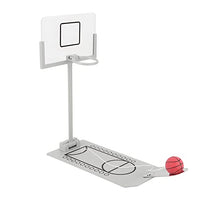 ZPSHYD Mini Basketball Machine, Miniature Office Desktop Ornament Decoration Basketball Hoop Toy Board Game for Basketball Lovers