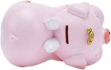 Load image into Gallery viewer, TOYSBBS Cute Piggy Bank for Girls, Pink Banks with Crown, Perfect Coin Bank Money Bank for Kids Girls Boys, for Children Birthday Gift Or As Home Decoration
