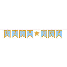 Load image into Gallery viewer, &quot;Baby Boy&quot;, Clothespin Letter Banner, For Baby Shower 12&#39; x 6.4&quot;
