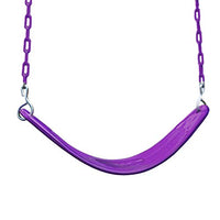 Gorilla Playsets 04-0002-P/P Extreme-Duty Swing Belt - Plum with Purple Chains