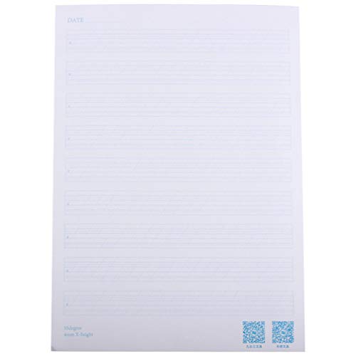 Tomaibaby Sulphite Handwriting Paper English Learning Writing Paper for Student Kids Woman Man