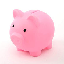 Load image into Gallery viewer, Love Your Choice Cute Plastic Pig Money Banks for Boys Girls Kids Adults (Pink, Large)
