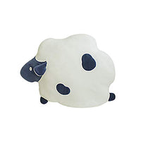 Cute Animal Shape Throw Pillow, Stuffed Animal Plush Toy Soft Cushion Home Decor,Gift for Kids, Adults(White, 15.7'')