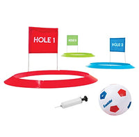 Franklin Sports Kids Soccer Golf Set with 1 Soccer Ball and 3 Targets with Flags - 20 inch Targets