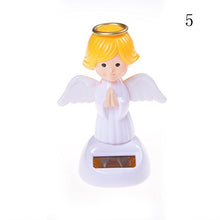 Load image into Gallery viewer, CoscosX 1 Pc Window Flip Flap Sun Catcher Ornament Solar Powered Dancing Angel Swinging Animated Bobble Dancer Toy Portable Suncatchers Car Dashboard Decor Office Desk Home Decorations

