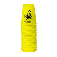Stacking Korea Flash Stacking Cup Yellow 12 cups, Can use all of ages, Cup selected by Australian national team