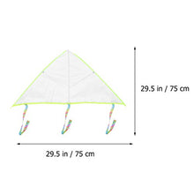 Load image into Gallery viewer, Toddmomy 3 Sets Kite Making Kit DIY Triangle Blank Graffiti Kite Creative Painting Kite Flying Kite Decorating Coloring Kite with Swivel Line for Children Summer Outdoor Activities Toys
