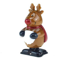 Load image into Gallery viewer, Amosfun Christmas Wind Up Toys Reindeer Wind up Stocking Stuffers Christmas Party Favors for Kids (Brown)
