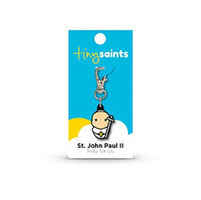 Load image into Gallery viewer, NDC St. Pope John Paul II Tiny Saints Charm
