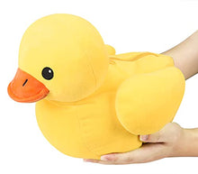 Load image into Gallery viewer, 14&quot; Yellow Duck Stuffed Animal with Babies, Mommy Ducky Plush Playset with Zipper Pocket, 5pcs Ducklings Toys Plushie Birthday Gift for Kids Boy Girl
