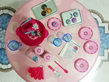 Load image into Gallery viewer, 18 Inch Doll Baking Set of 23 Pcs. Fits American Girl Doll Furniture, Mini Doll Food Cookware Set | Doll Sized

