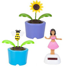 Load image into Gallery viewer, Spring Solar 6 Pack - 1 Each Ladybug, Sunflower, Daisy, Butterfly, Bumble Bee &amp; Hula Girl
