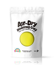 Load image into Gallery viewer, Sago Brothers Modeling Clay for Kids - Yellow, 7 oz Molding Magic Clay for Kids Air Dry, Super Soft Clay for DIY Slime, Ultra Light Air Dry Modeling Clay for Toddlers Children Teens
