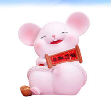 Load image into Gallery viewer, TOPBATHY Resin Piggy Bank Coin Bank Mouse Rat Shaped Money Holder Saving Pot Mouse Figurine Ornaments for Girls Boys Birthday 2020 Chinese Zodiac Year Gifts Size M/C
