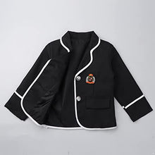 Load image into Gallery viewer, JEEYJOO Girls Anime Cosplay Costume School Uniform Outfits Long Sleeve Jacket Shirt Tie Skirt Set Black 4-5
