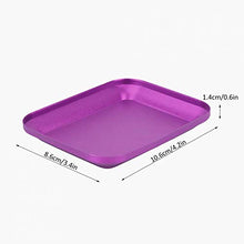 Load image into Gallery viewer, Durable Storage Nuts Screw Bolts Exquisite Workmanship Magnetic Small Parts Tray Plate for Outdoor Sport Game for Children Kids Toys Gift(Purple)
