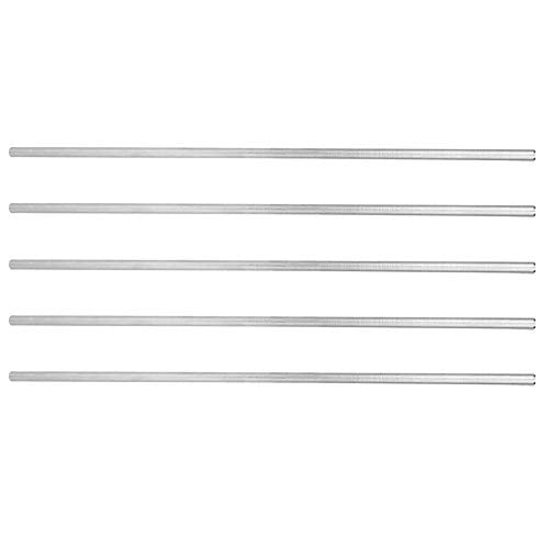 5Pcs D-Shaft 4101-0006-0300 Stainless Steel 6mm Compatible for LE GO/TETRIX Robots DIY Car Toy Model Straight Metal Round Shaft