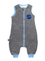 ililmmoe Baby Sleep Sack Winter Warm Infant Walk Sleep Bag with Legs Wearable Blankets Infant Pajamas 6months-4Years Gray/M