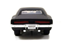 Load image into Gallery viewer, Jada Toys Fast &amp; Furious F7- Dom&#39;s 1970 Dodge Charger Street Matte Black Die-cast Collectible Toy Vehicle
