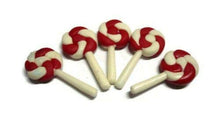 Load image into Gallery viewer, Factory Direct Craft 15 Pieces Dollhouse Miniature Candy Cane Lollipops for Holiday and Home Decorating and Displaying or Crafting Projects

