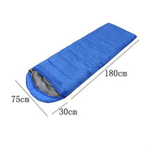 Load image into Gallery viewer, WXYNT Sleeping Bag Single Person Zip Hiking Camping Suit Case Envelope Waterproof,Camping Sleeping Bag,Portable Envelope Backpacking Sleeping (Color : B)
