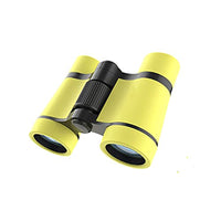 Teerwere Children's Colorful Binoculars Toy Binoculars Student Portable High-Definition Binoculars to Play and Watch Outdoors Binoculars for Kids Toys (Color : Yellow, Size : 11x8.5cm)