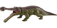 Jurassic World Massive Biters Larger-sized Dinosaur Action Figure with Tail-activated Strike and Chomping Action, , Movable Joints, Movie-authentic Detail; Ages 4 and Up [Amazon Exclusive]