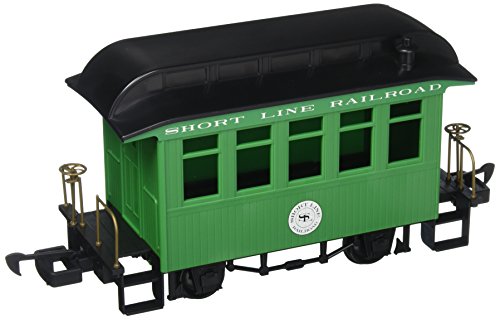 Bachmann Industries Li'l Big Haulers Coach G-Scale Short Line Railroad with Green/Black Roof, Large