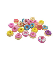 Exasinine Donuts Eraser for Gift School Supplies, Pack of 30