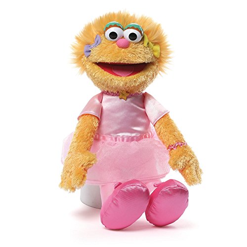 Gund Sesame Street Zoe Ballerina Stuffed Animal