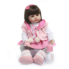 Load image into Gallery viewer, Pedolltree Reborn Baby Dolls Clothes for Girl Reborn Doll 22-24 Inch Accessories Outfit Newborn Doll 4pcs Set
