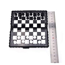 Load image into Gallery viewer, HJUIK Chess Game Set Travel Magnetic Plastic Portable Folding Magnetic Plastic Chess Board Set with Pieces Games Accessories
